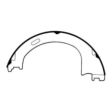 Centric Centric Premium Parking Brake Shoes, Centric Parts 111.07520 111.0752